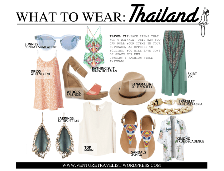 what to wear thailand