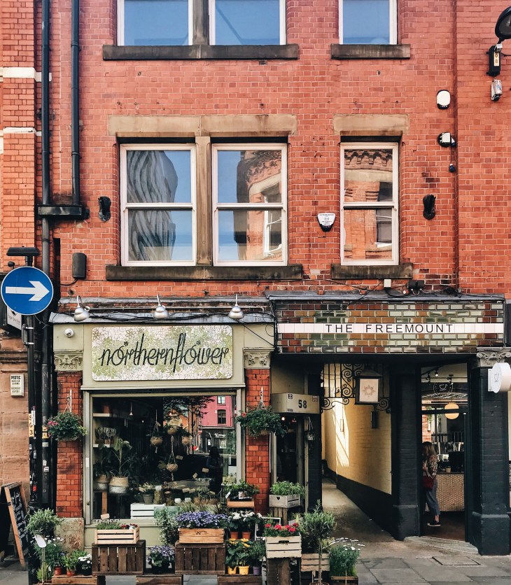 Northern Quarter Flower Shop in Manchester